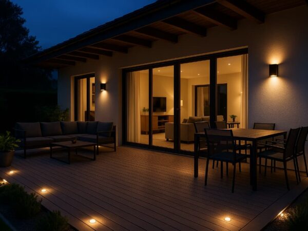 Jak zaplanować oświetlenie tarasu