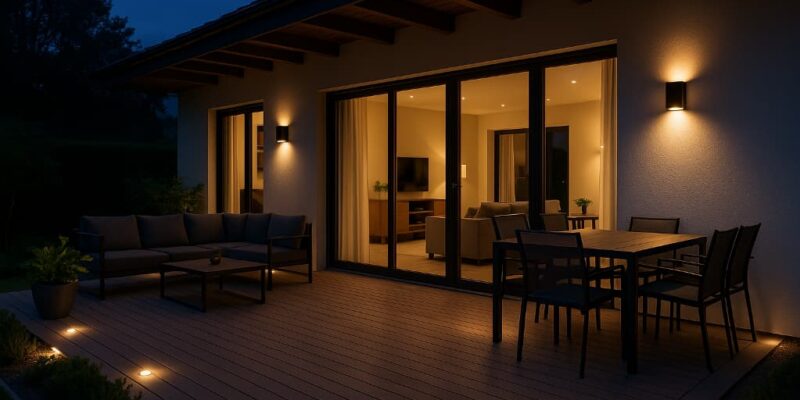 Jak zaplanować oświetlenie tarasu