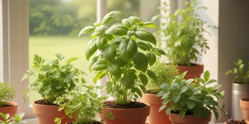 Jak założyć domową uprawę ziół