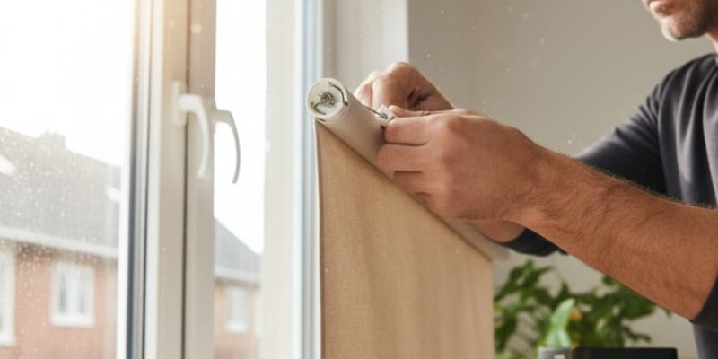 Roleta sama się opuszcza, co zrobić